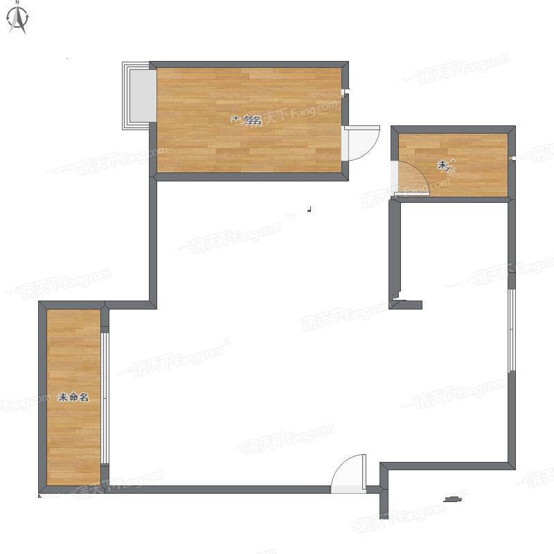 汇景新城上城勋堡4室2厅0卫22㎡户型图