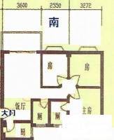 万华花园五福阁3室1厅2卫96㎡户型图