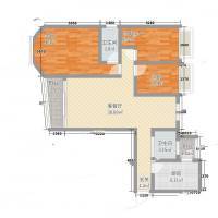 白云骏景家园3室0厅0卫117㎡户型图