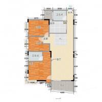 新燕花园三期3室0厅0卫110㎡户型图