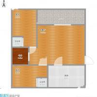 东方花园三区1室0厅0卫62㎡户型图