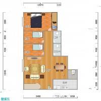 丽江花园丽字楼3室0厅0卫413㎡户型图