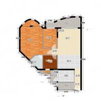 珠江南景园3室0厅0卫114㎡户型图