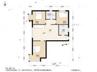 首创国际城3室1厅1卫99.2㎡户型图