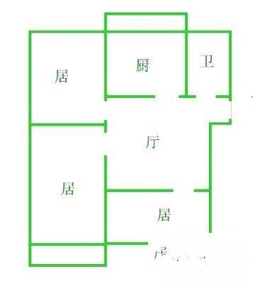 宗申流溪丽园3室1厅1卫119㎡户型图