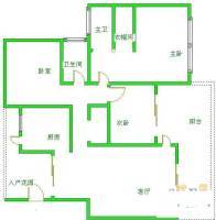 凯莱丽景雅筑3室1厅2卫157㎡户型图