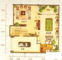 雅居乐花园4室2厅5卫318㎡户型图