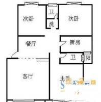西藏地质花苑3室2厅2卫146㎡户型图