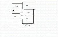 联芳花园2室1厅1卫71㎡户型图