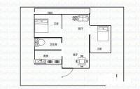 天辰华府2室2厅1卫84㎡户型图