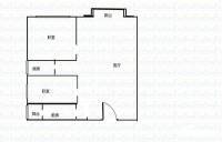 恒鑫名城2室1厅1卫99㎡户型图