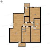 安信家园一期3室1厅0卫114㎡户型图
