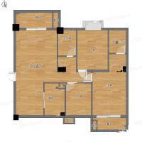 安信家园一期3室1厅0卫118㎡户型图