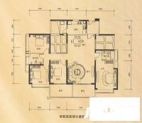 贝迪新城4室2厅2卫143㎡户型图