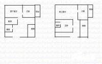 龙寰世纪3室2厅2卫72㎡户型图