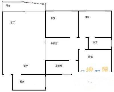 颐泰巷4室2厅2卫163㎡户型图