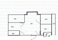 肖家湾拓展大厦3室2厅2卫132㎡户型图