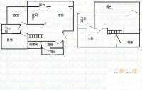 芳草地自由港湾4室2厅2卫168㎡户型图