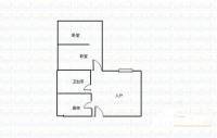 阳光青城2室1厅1卫33.7㎡户型图