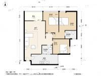 加洲国际3室2厅2卫101㎡户型图