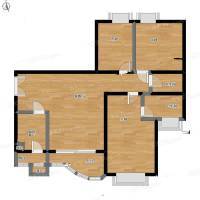 建工MORNING公馆3室1厅0卫128㎡户型图