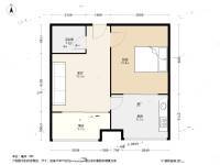 盛世银座2室1厅1卫69.8㎡户型图