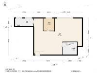 重百大楼3室1厅1卫115㎡户型图