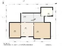 牌坊湾3室1厅1卫78㎡户型图