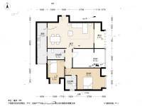 招商花园城青园3室2厅2卫120.2㎡户型图