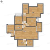 劲力五星城3室1厅0卫93㎡户型图