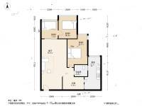 阳光青城3室2厅1卫70㎡户型图