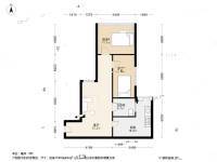 阳光青城2室1厅1卫41㎡户型图