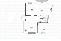 南湾营3室1厅1卫86㎡户型图