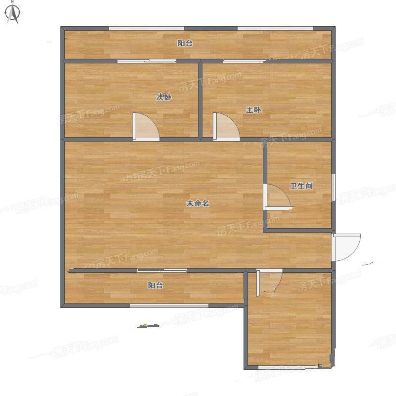 东井村41号2室1厅0卫5㎡户型图