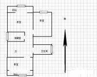 长营村32-38号3室1厅1卫94㎡户型图