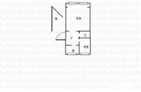 五塘村2室1厅1卫47㎡户型图