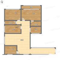 先锋城市广场4室2厅0卫159㎡户型图