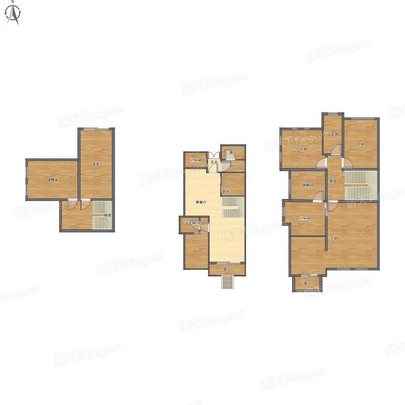 罗托鲁拉小镇4室2厅0卫312㎡户型图