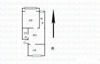 棉鞋营2室1厅1卫49㎡户型图