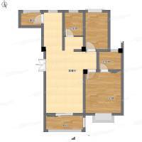 福基旭东新城2室2厅0卫86㎡户型图