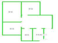 东沟巷住宅3室2厅1卫114㎡户型图