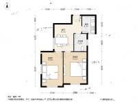 南秀村7号2室1厅1卫70㎡户型图