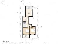 五台花园2室1厅1卫105㎡户型图