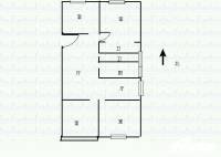 三条巷住宅4室2厅2卫143㎡户型图