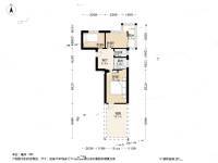 绒庄新村3室1厅1卫60.7㎡户型图