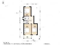 五塘村3室1厅1卫73.3㎡户型图