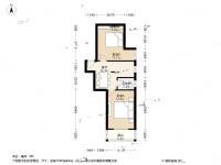 集虹苑2室1厅1卫58.8㎡户型图