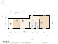 集虹苑2室2厅1卫63㎡户型图