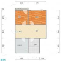 五小区2室0厅0卫88㎡户型图