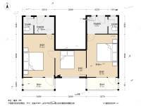 南台巷东3室0厅2卫79.2㎡户型图